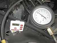 Messung Kraftstoffdruck